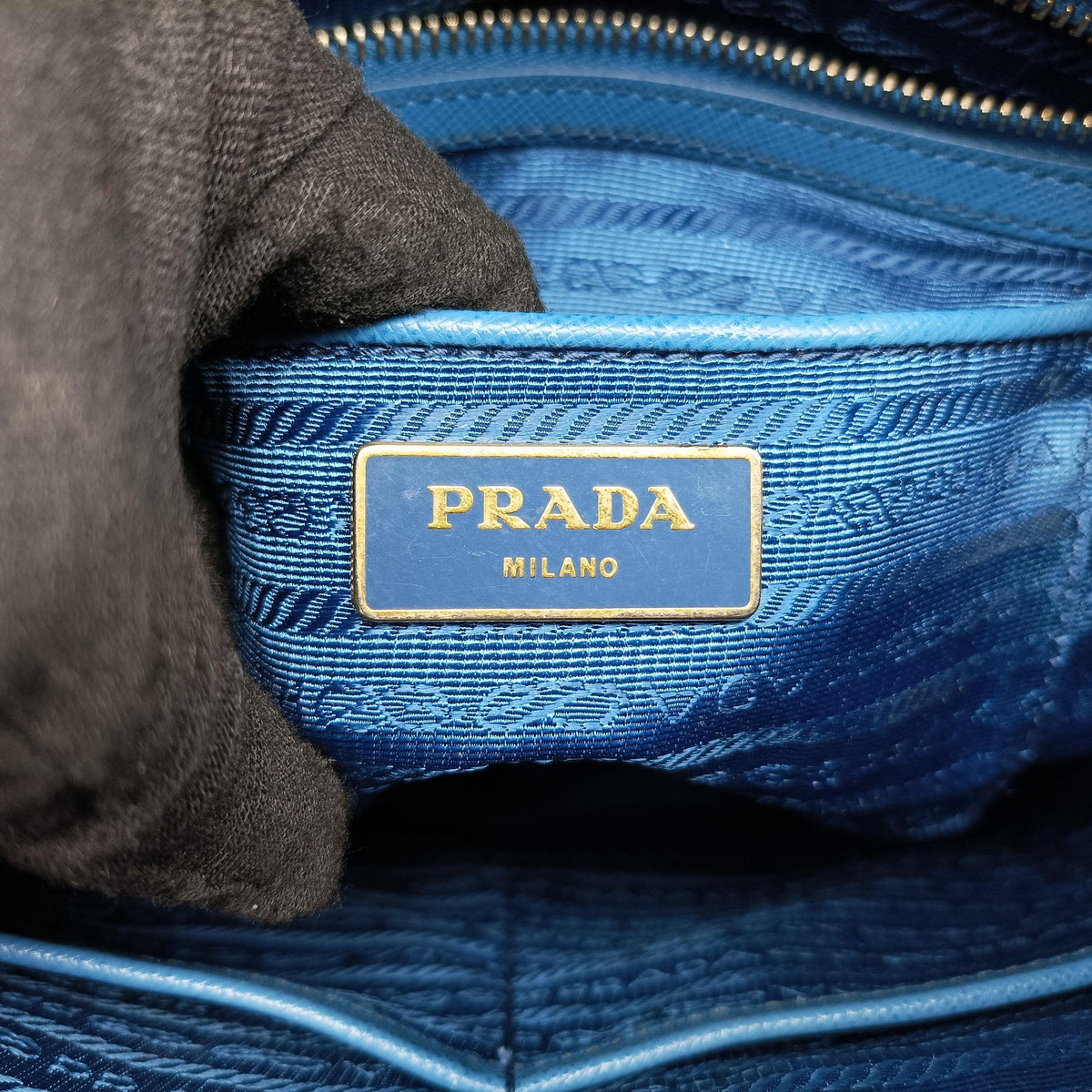 Hobo Blue Saffiano leather 31/S 173ホーボー ブルー サフィアーノレザー 31/S 173