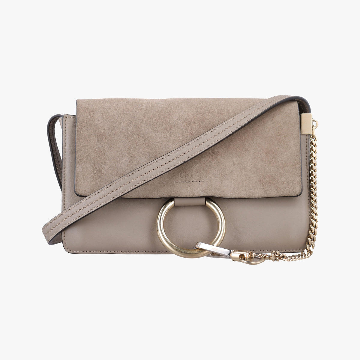 FAYE Beige Suede × leather 03-17-68-65フェイ ベージュ スエード×レザー 03-17-68-65