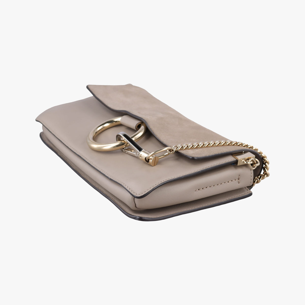 FAYE Beige Suede × leather 03-17-68-65フェイ ベージュ スエード×レザー 03-17-68-65