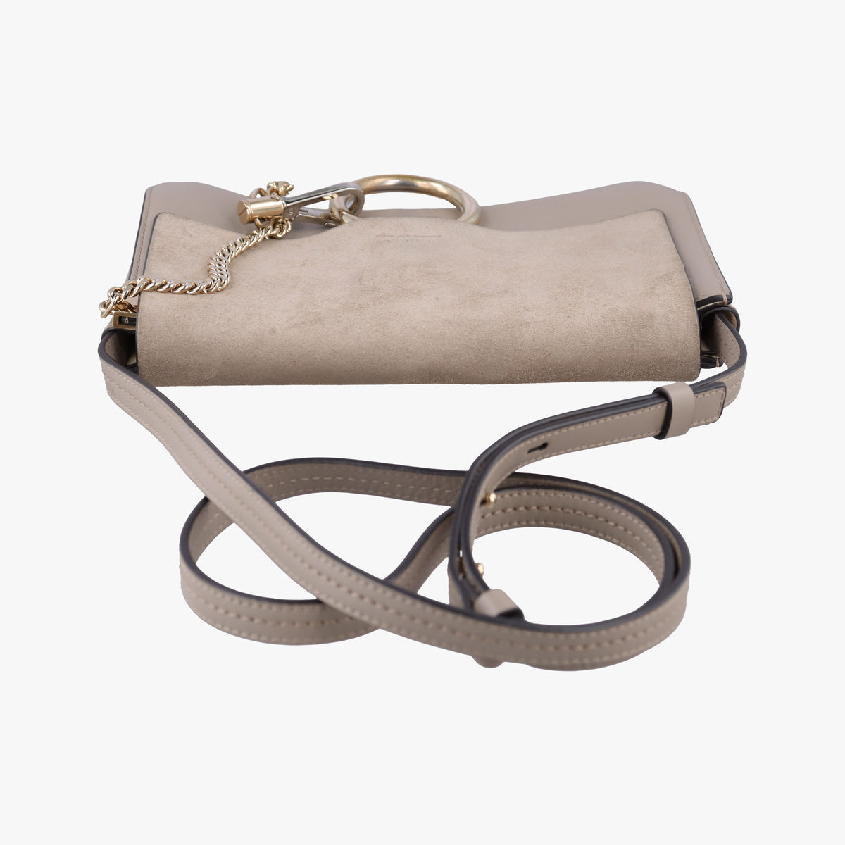 FAYE Beige Suede × leather 03-17-68-65フェイ ベージュ スエード×レザー 03-17-68-65