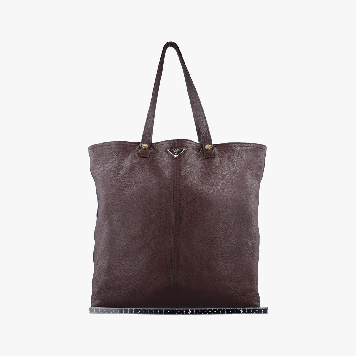 Signature Tote Brown Leather 7 シグネチャー トート ブラウン レザー 7