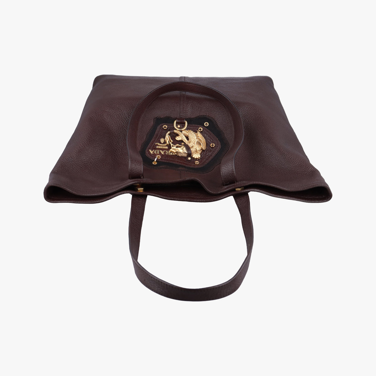 Signature Tote Brown Leather 7 シグネチャー トート ブラウン レザー 7