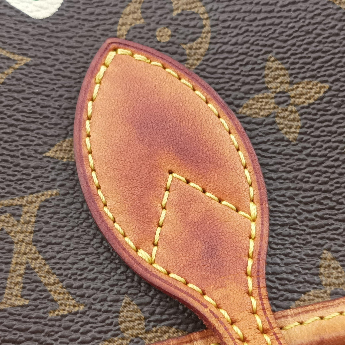 Neverfull MM brown×multicolor Monogram Canvas SF3107 IC ChipネヴァーフルMM モノグラム/ブラウン×マルチカラー モノグラムキャンバス SF3107 ICチップ