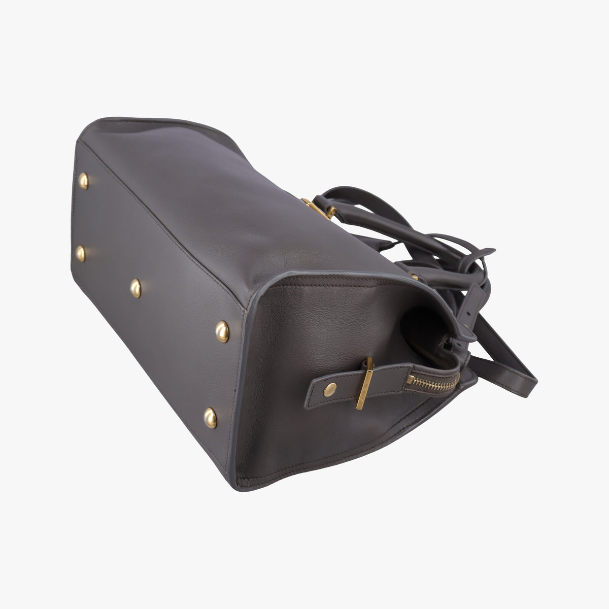 Y Ligne Petit Cabas Grey Leather 311210 311210.529258Yライン プチカバス グレー レザー 311210 311210.529258