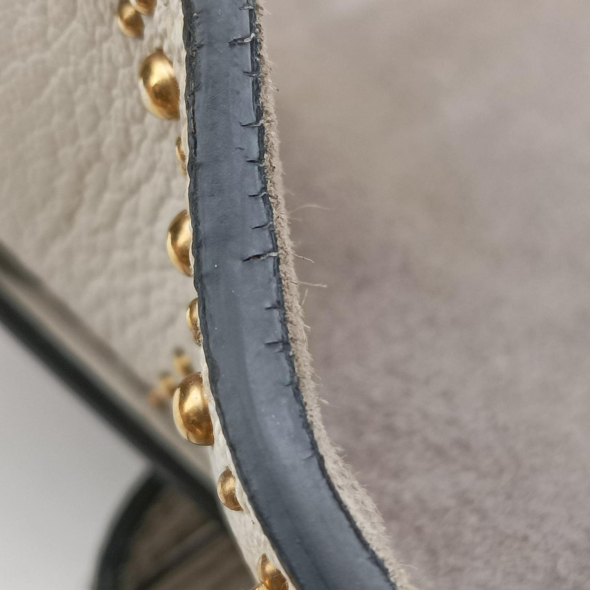Miu Lady White Leather 37ミュウレディ ホワイト レザー 37