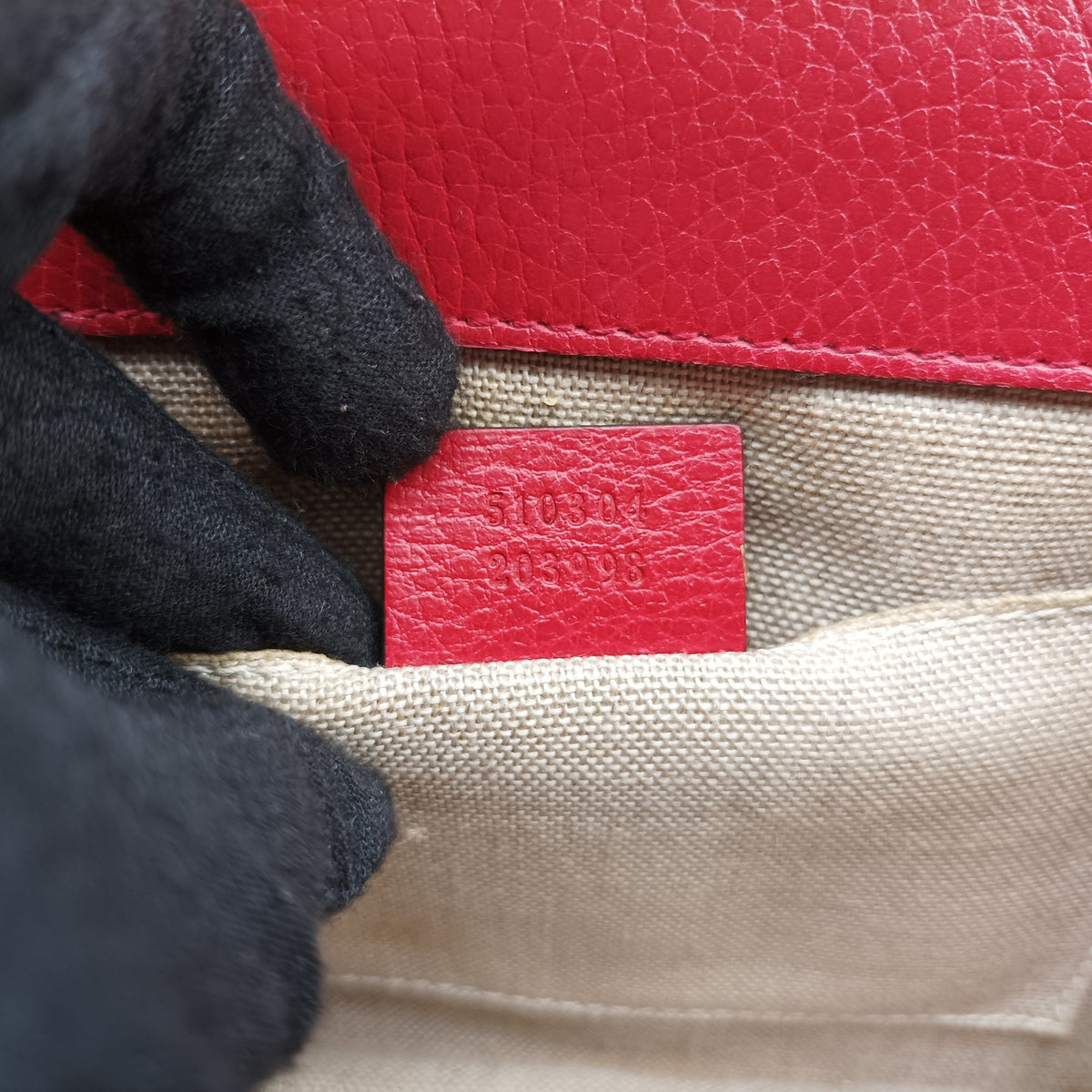 Interlocking G Red Leather 510304 B031335839インターロッキングG レッド レザー 510304 B031335839