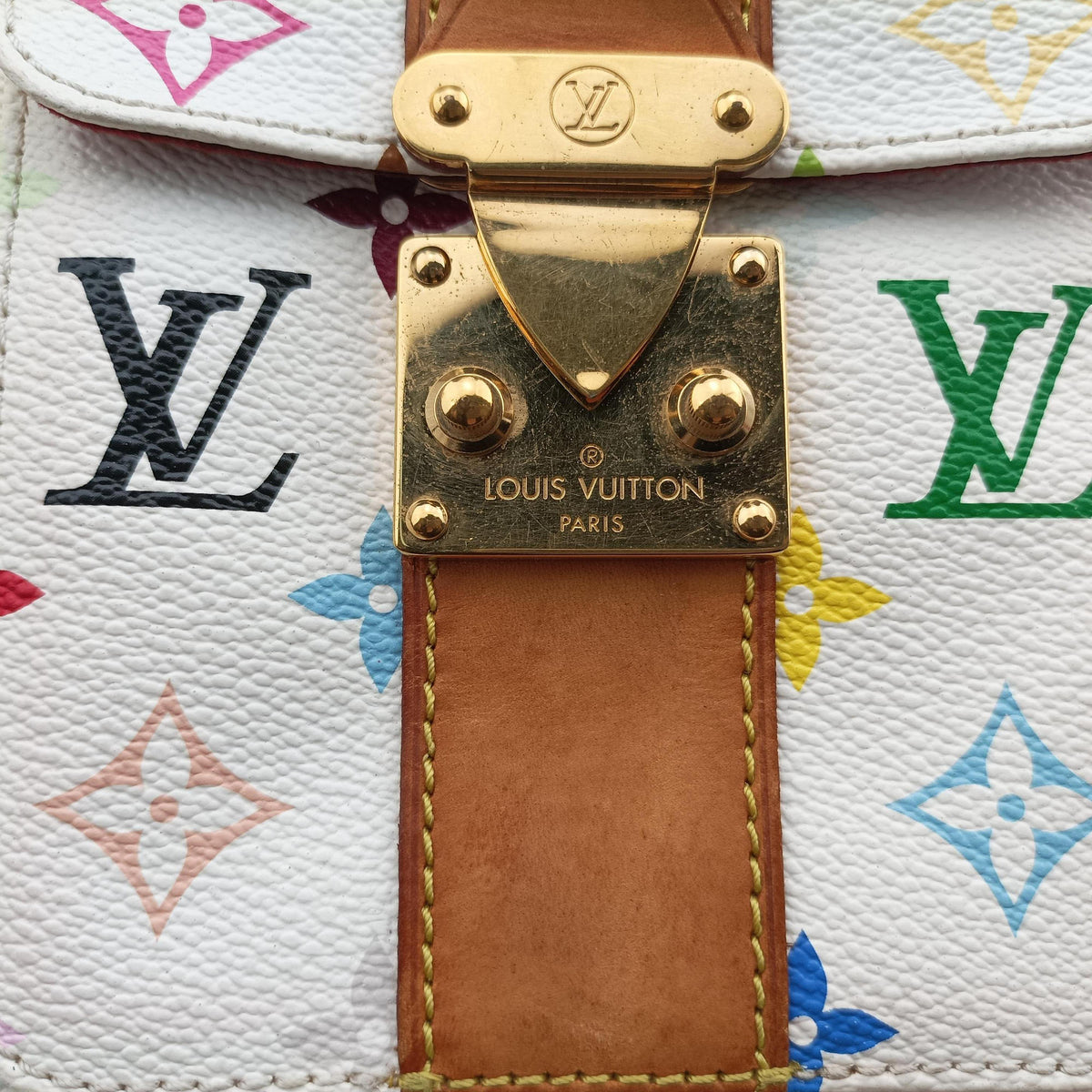 Speedy 30 white Monogram Multicolor M92643 SP3058スピーディ30 ブロン モノグラム マルチカラー M92643 SP3058