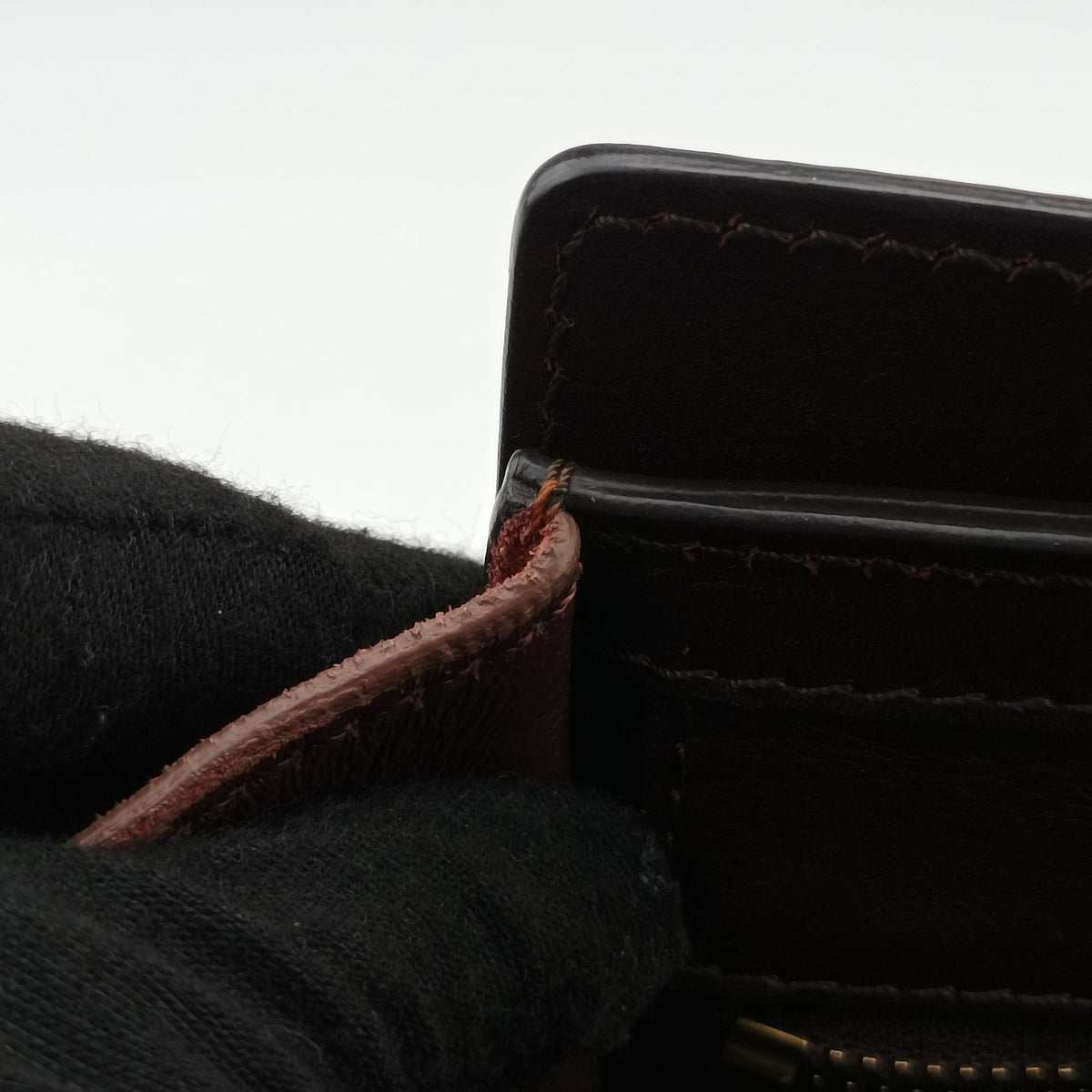 luggage nano shopper Beige×brown Leather×Suede S-CU-0122ラゲージナノショッパー ベージュ×ブラウン レザー×スエード S-CU-0122
