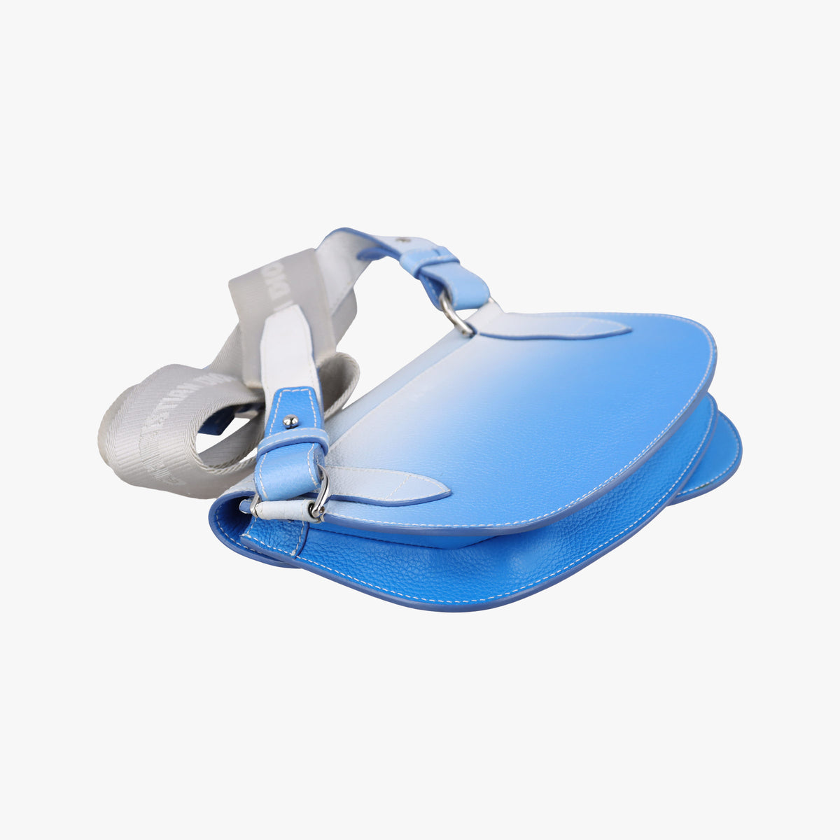 Saddle Blue × Gray leather 23-BO-1119サドル ブルー × グレー レザー 23-BO-1119