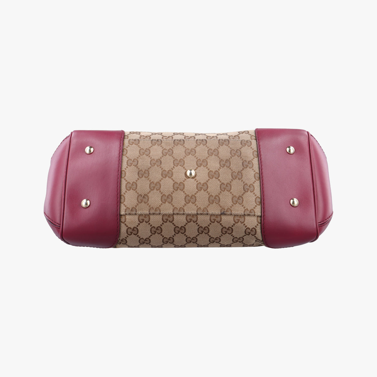 Guccissima Mayfair beige×rose red canvas×leather 257063 I9390936グッチシマ メイフェア ベージュ×ローズレッド キャンバス×レザー 257063 I9390936