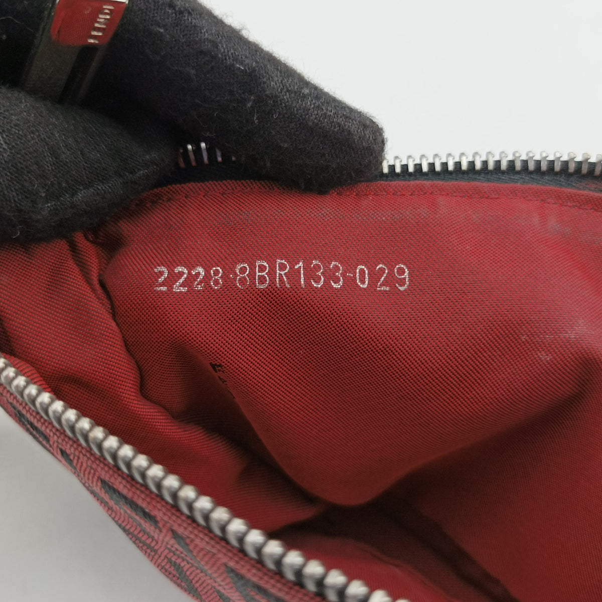 Zucchino Red× Black Canvas×Leather 8BR133 2228.8BR133.029ズッキーニ レッド× ブラック キャンバス×レザー 8BR133 2228.8BR133.029
