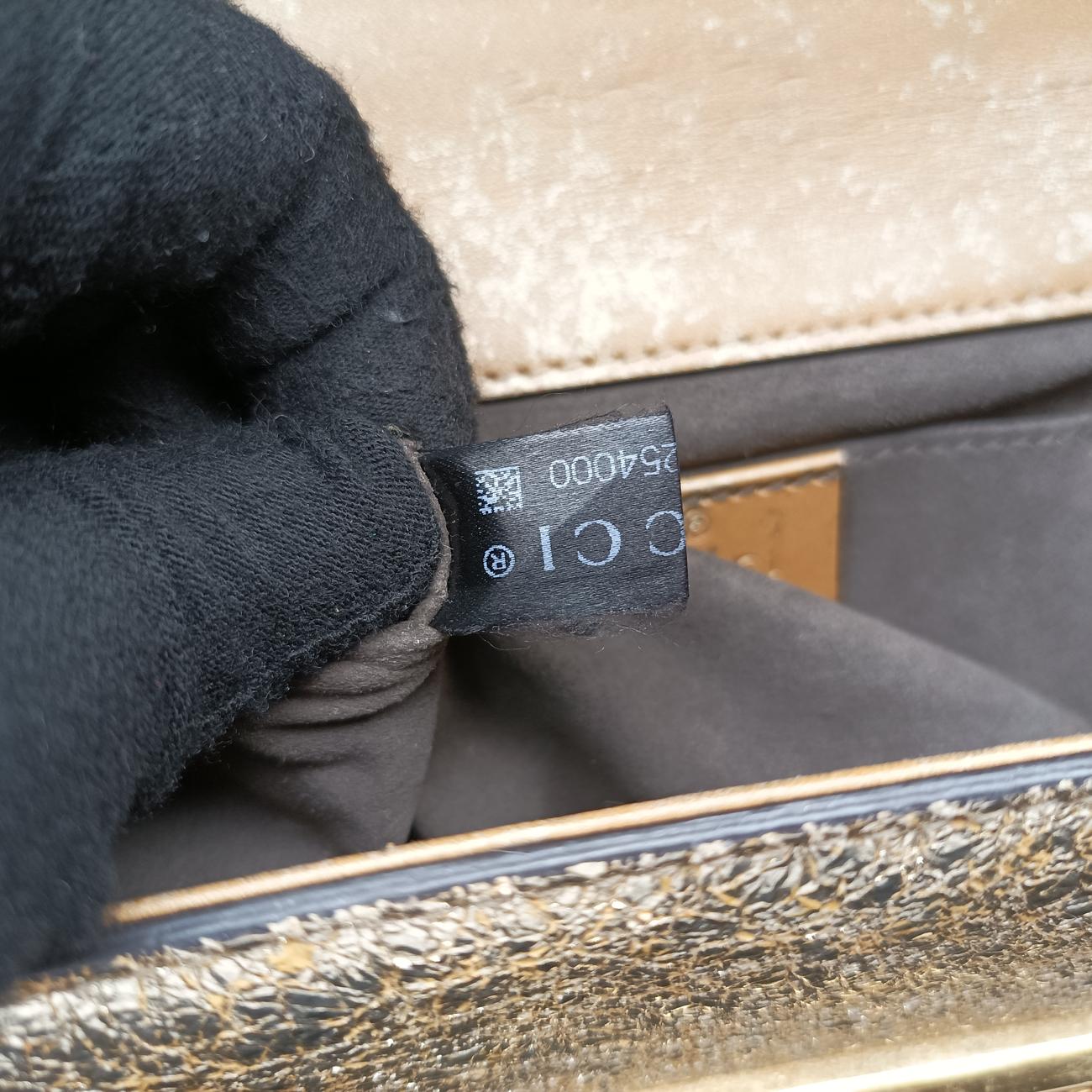 Padlock Golden PVC coated canvas 409487 H019254000パドロック ゴールド PVCコーティングキャンバス 409487 H019254000