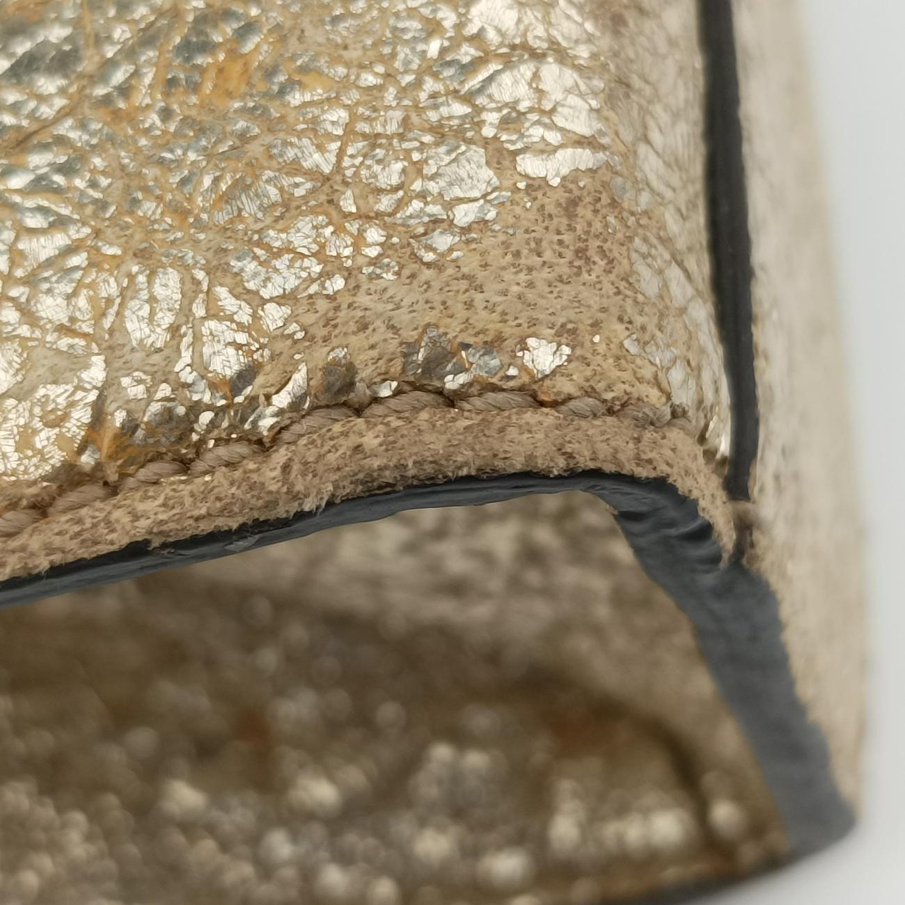 Padlock Golden PVC coated canvas 409487 H019254000パドロック ゴールド PVCコーティングキャンバス 409487 H019254000