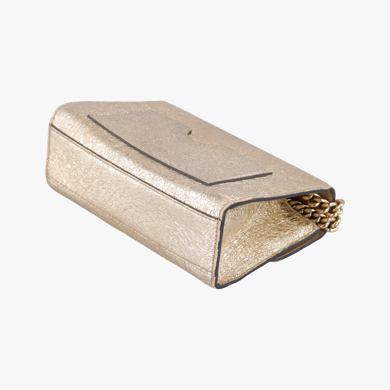 Padlock Golden PVC coated canvas 409487 H019254000パドロック ゴールド PVCコーティングキャンバス 409487 H019254000