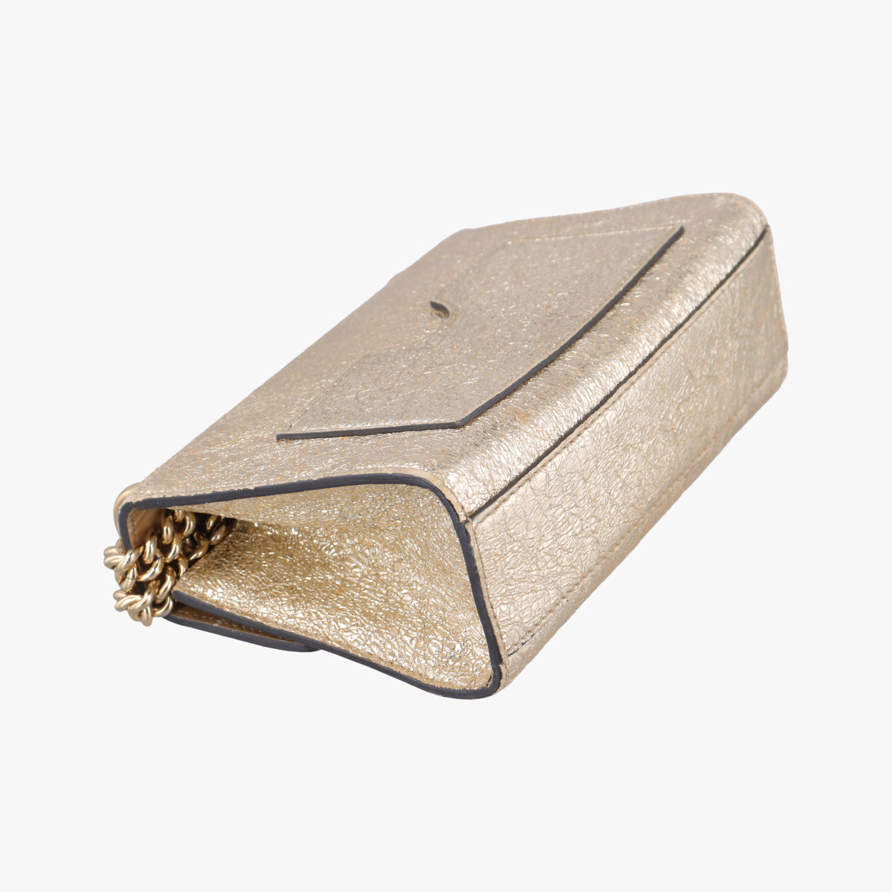 Padlock Golden PVC coated canvas 409487 H019254000パドロック ゴールド PVCコーティングキャンバス 409487 H019254000