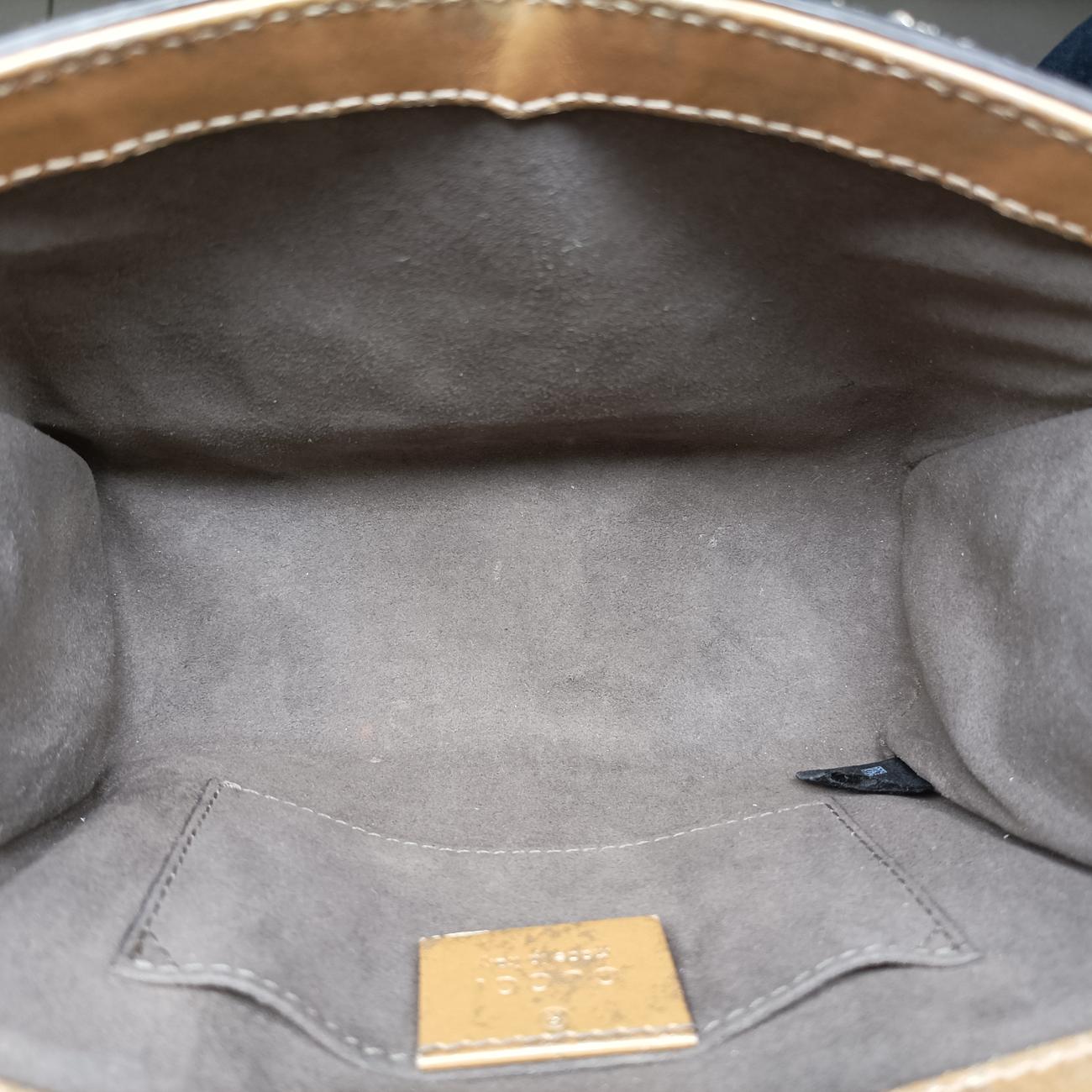 Padlock Golden PVC coated canvas 409487 H019254000パドロック ゴールド PVCコーティングキャンバス 409487 H019254000