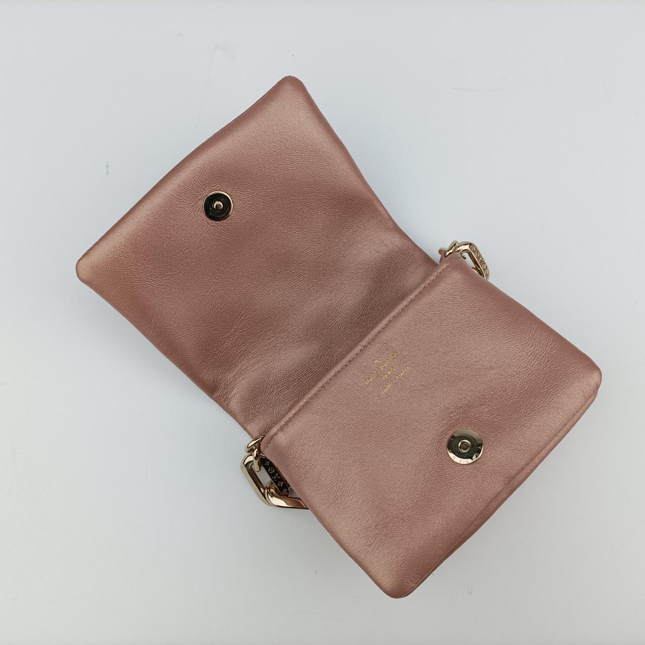 COUSSIN ROSE BALLERIN lambskin M21765 IC chipクッサン ローズバレリーヌ ラムスキン M21765 ICチップ