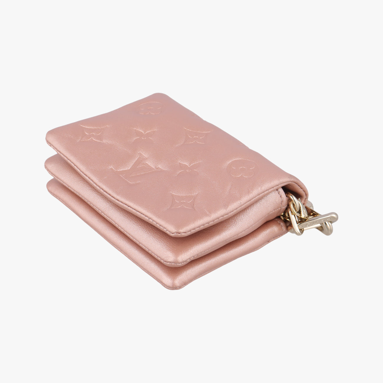 COUSSIN ROSE BALLERIN lambskin M21765 IC chipクッサン ローズバレリーヌ ラムスキン M21765 ICチップ