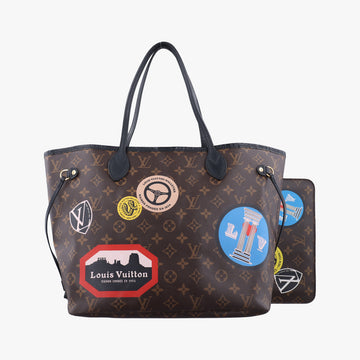 Neverfull MM brown xMulti Monogram Canvas M42844 AR4146ネヴァーフルMM モノグラム/ブラウン系×マルチ モノグラムキャンバス M42844 AR4146