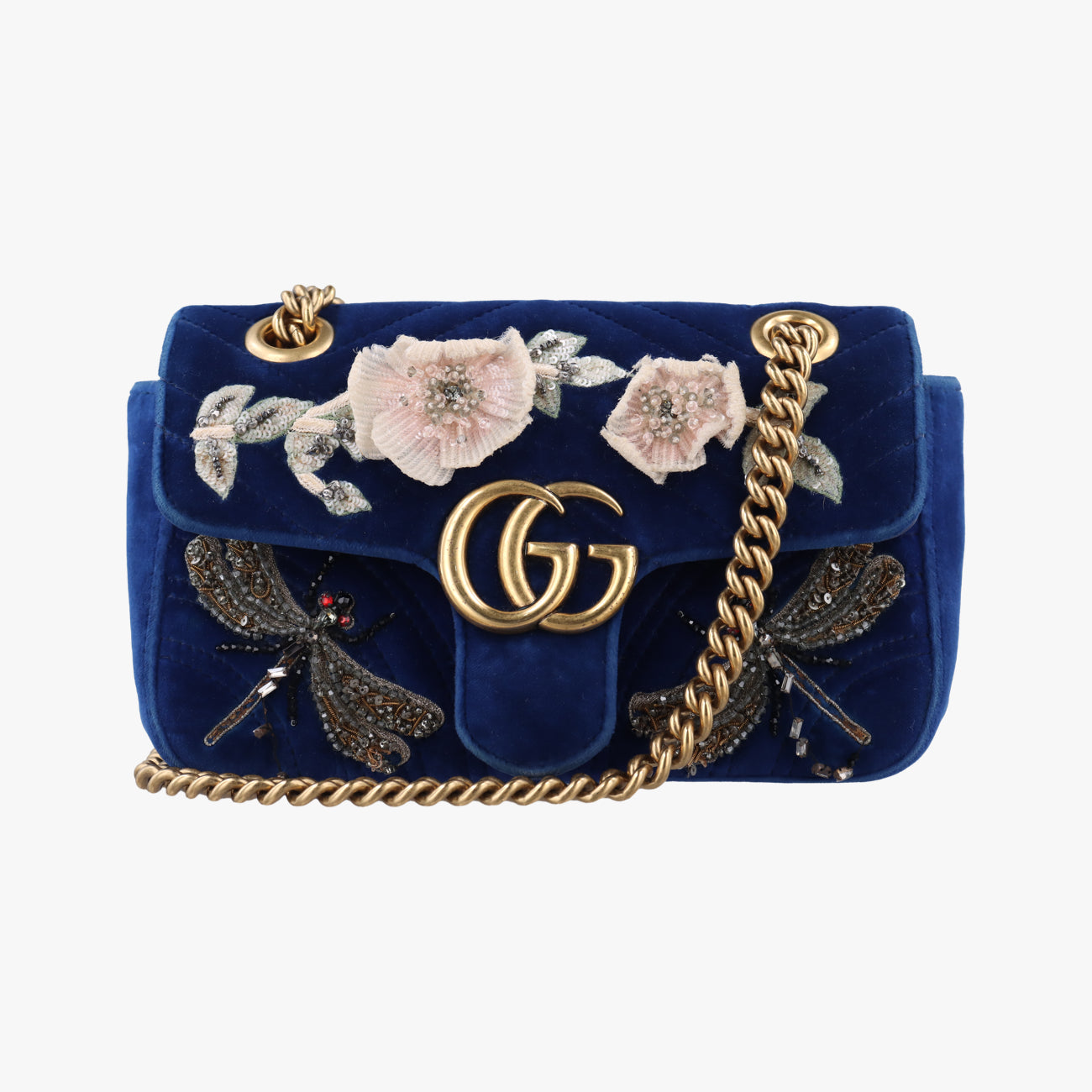 GG MarmontBluevelour446744H022329426GGマーモントブルーベロア446744H022329426