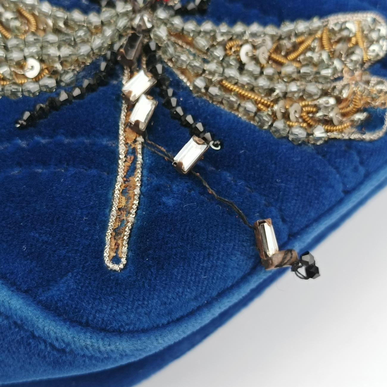 GG MarmontBluevelour446744H022329426GGマーモントブルーベロア446744H022329426