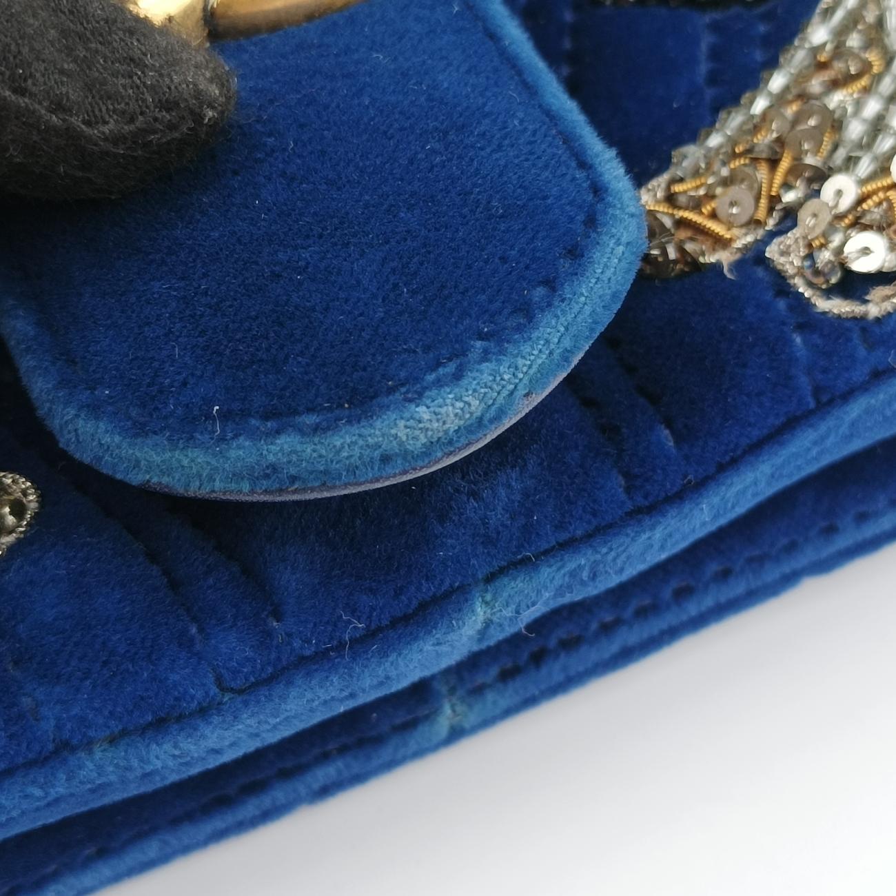 GG MarmontBluevelour446744H022329426GGマーモントブルーベロア446744H022329426