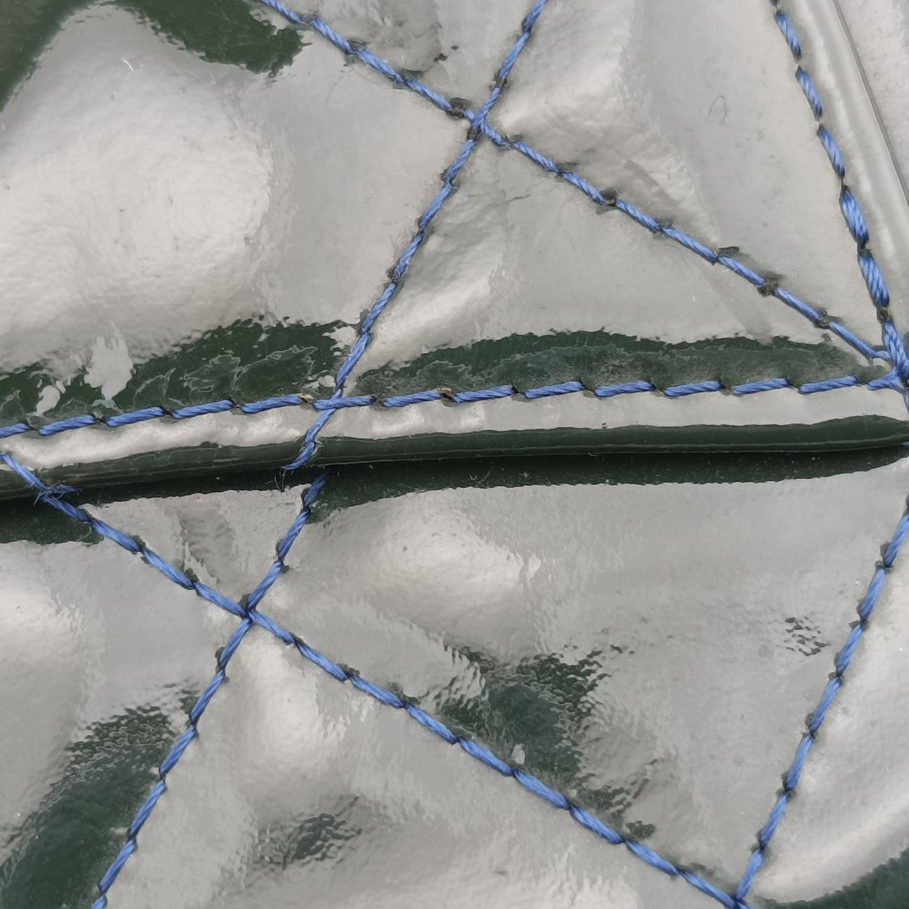 Matelasse coco markNavyPatent LeatherA3381414366109マトラッセ ココマークネイビーパテントA3381414366109