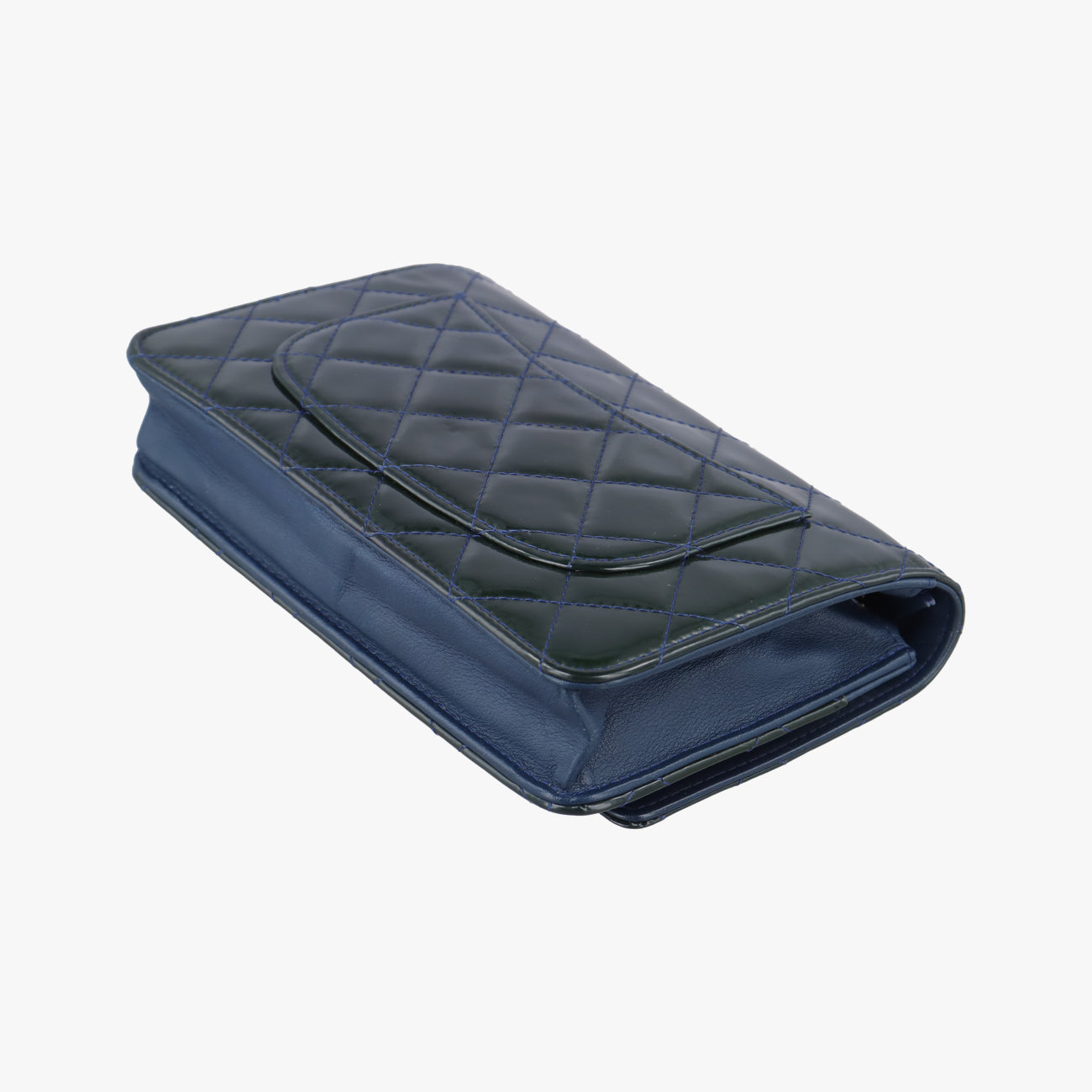 Matelasse coco markNavyPatent LeatherA3381414366109マトラッセ ココマークネイビーパテントA3381414366109