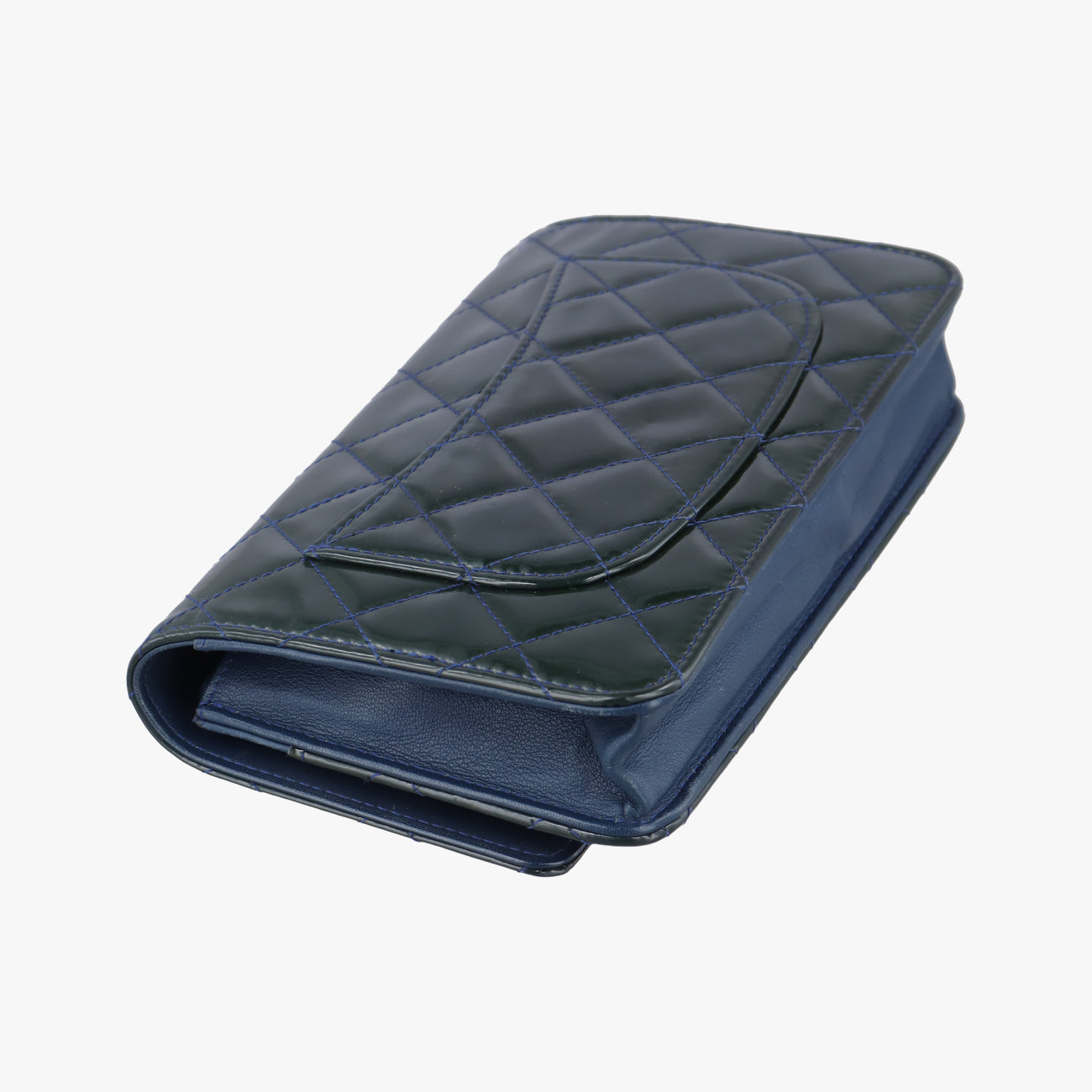 Matelasse coco markNavyPatent LeatherA3381414366109マトラッセ ココマークネイビーパテントA3381414366109