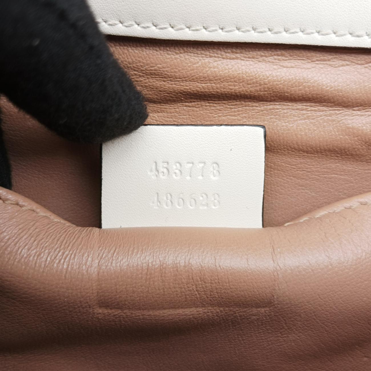 Broadway Pearl BeeWhiteLeather453778C022494602ブロードウェイ パール ビーホワイトレザー453778C022494602