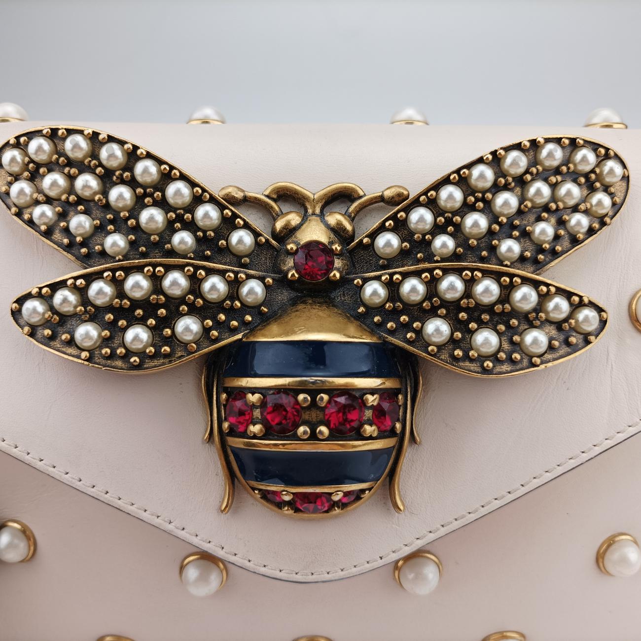 Broadway Pearl BeeWhiteLeather453778C022494602ブロードウェイ パール ビーホワイトレザー453778C022494602