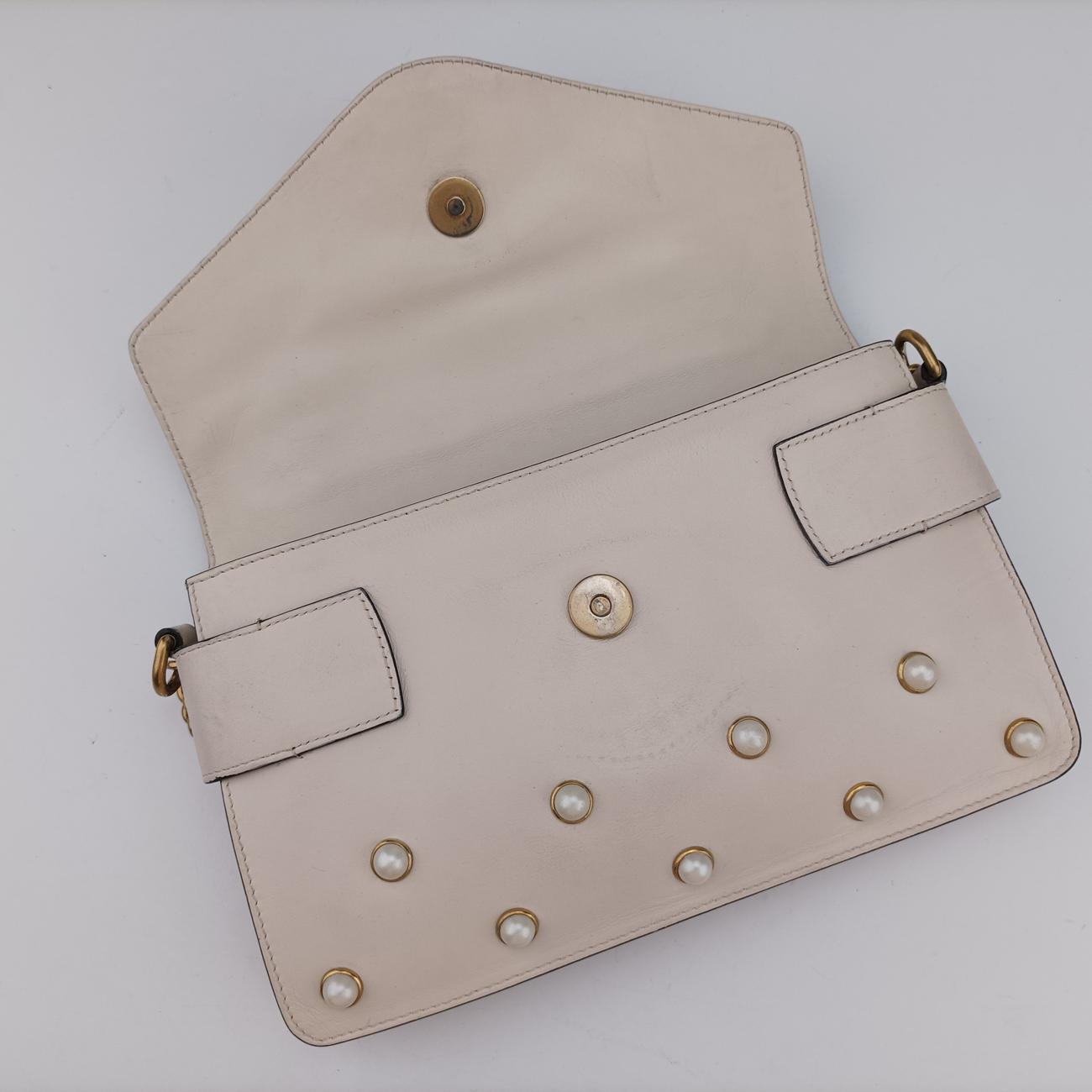 Broadway Pearl BeeWhiteLeather453778C022494602ブロードウェイ パール ビーホワイトレザー453778C022494602