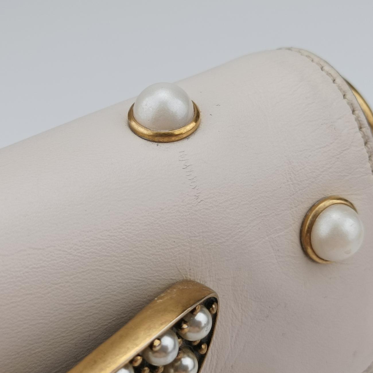 Broadway Pearl BeeWhiteLeather453778C022494602ブロードウェイ パール ビーホワイトレザー453778C022494602