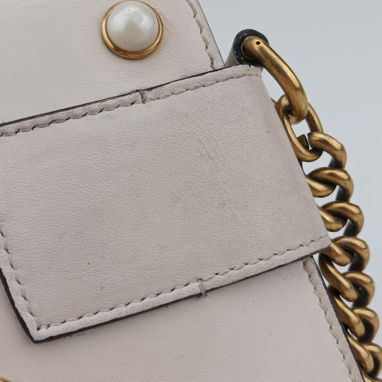 Broadway Pearl BeeWhiteLeather453778C022494602ブロードウェイ パール ビーホワイトレザー453778C022494602