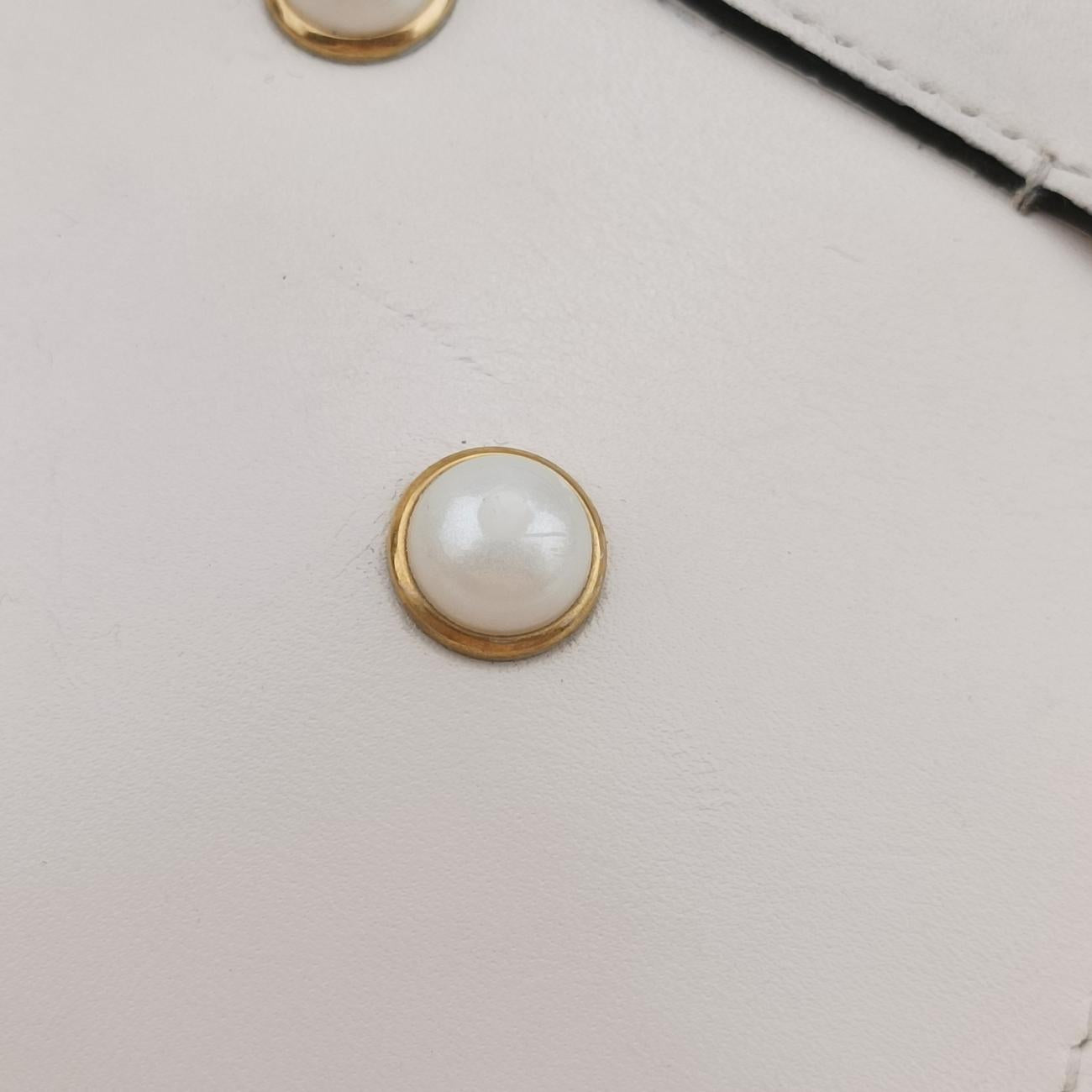 Broadway Pearl BeeWhiteLeather453778C022494602ブロードウェイ パール ビーホワイトレザー453778C022494602