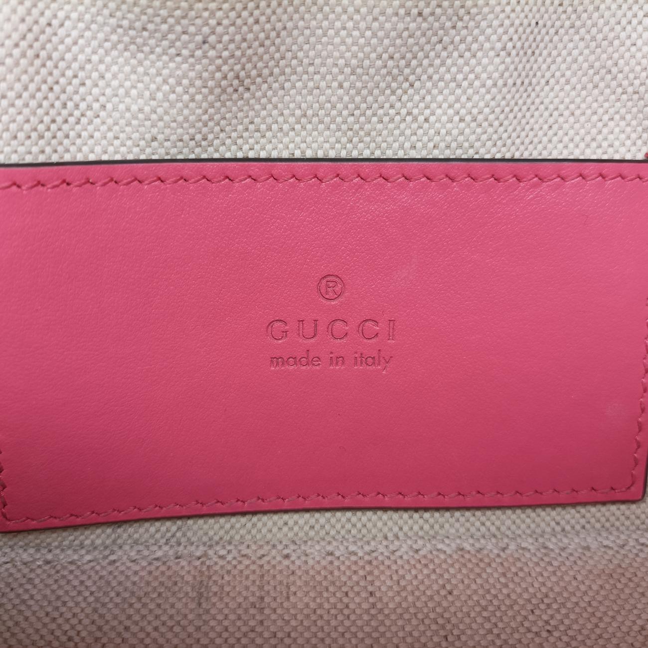 GG MatelassePinkLeather723770GGマトラッセ ミニピンクレザー723770