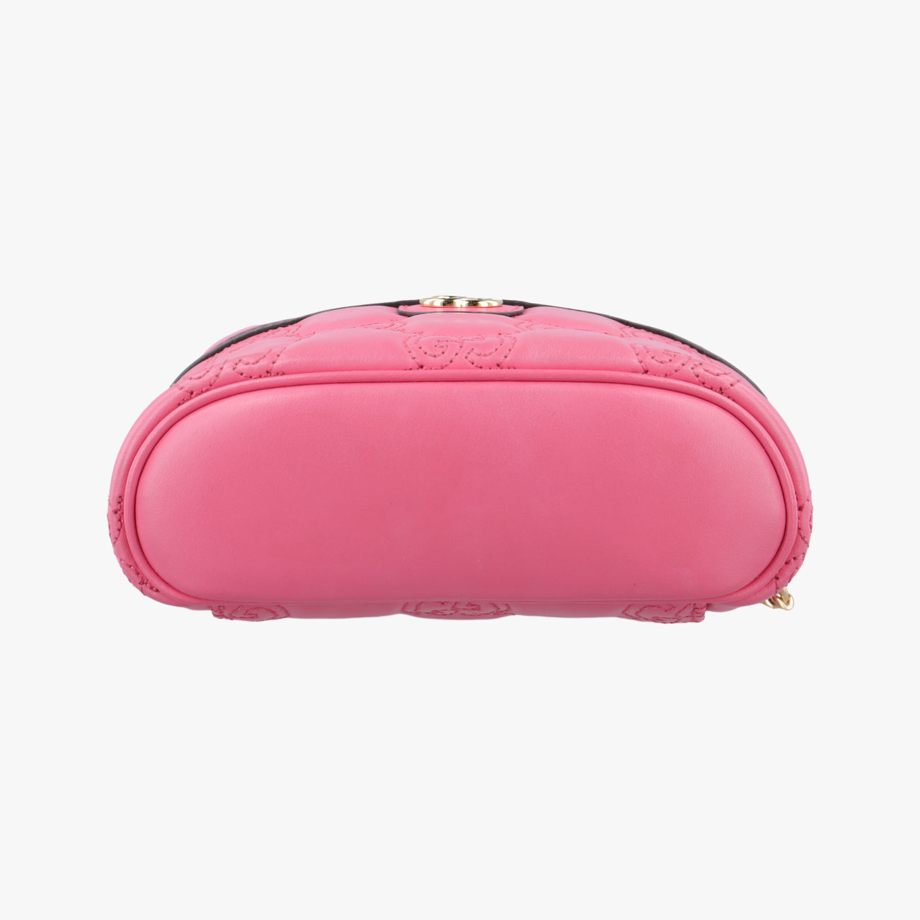 GG MatelassePinkLeather723770GGマトラッセ ミニピンクレザー723770