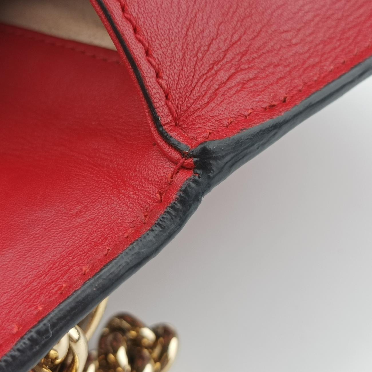 Padlock GG apple printMulticolourPVC coated canvas409487I033549441パドロック GGアップルプリントマルチカラーPVCコーティングキャンバス409487I033549441