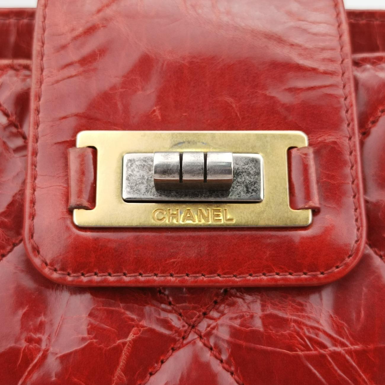 2.55 MatelasseRedLeatherA66817157178212.55 マトラッセレッドレザーA6681715717821