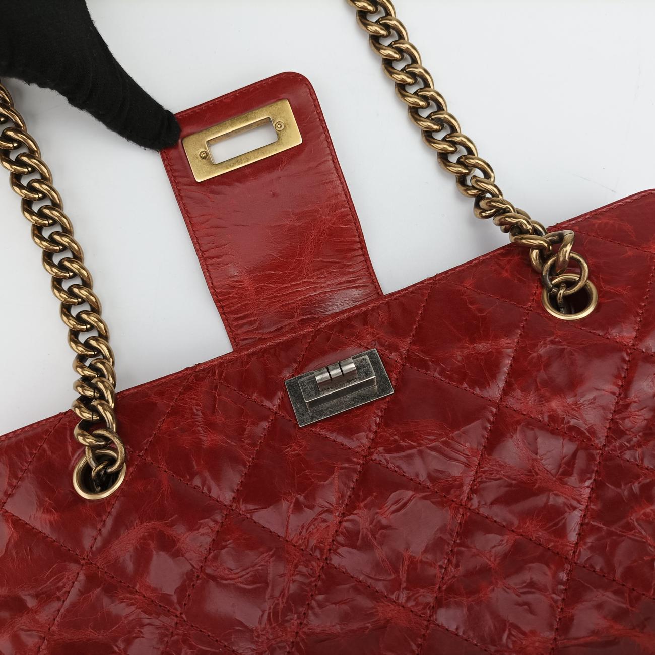 2.55 MatelasseRedLeatherA66817157178212.55 マトラッセレッドレザーA6681715717821