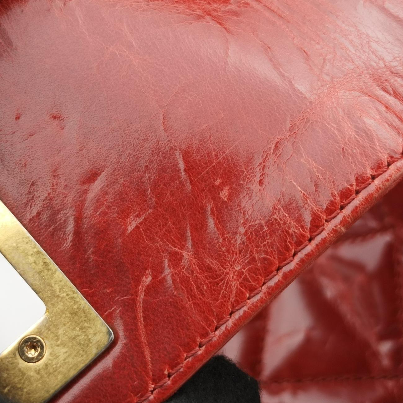 2.55 MatelasseRedLeatherA66817157178212.55 マトラッセレッドレザーA6681715717821