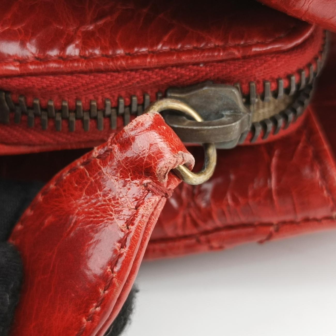 2.55 MatelasseRedLeatherA66817157178212.55 マトラッセレッドレザーA6681715717821