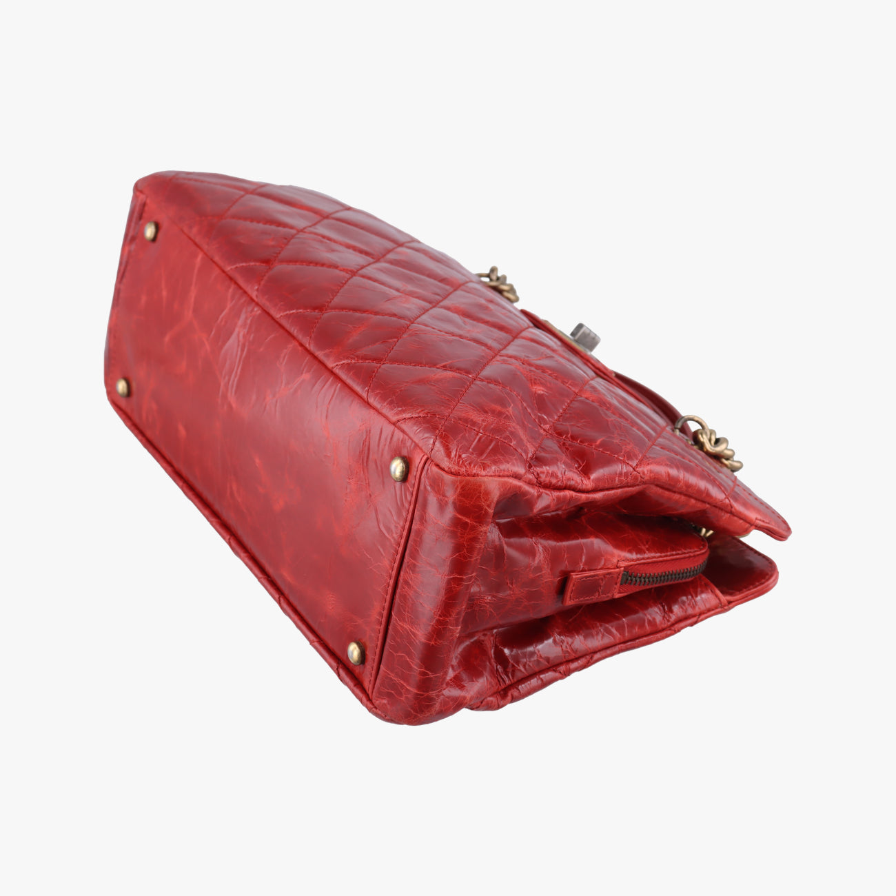 2.55 MatelasseRedLeatherA66817157178212.55 マトラッセレッドレザーA6681715717821