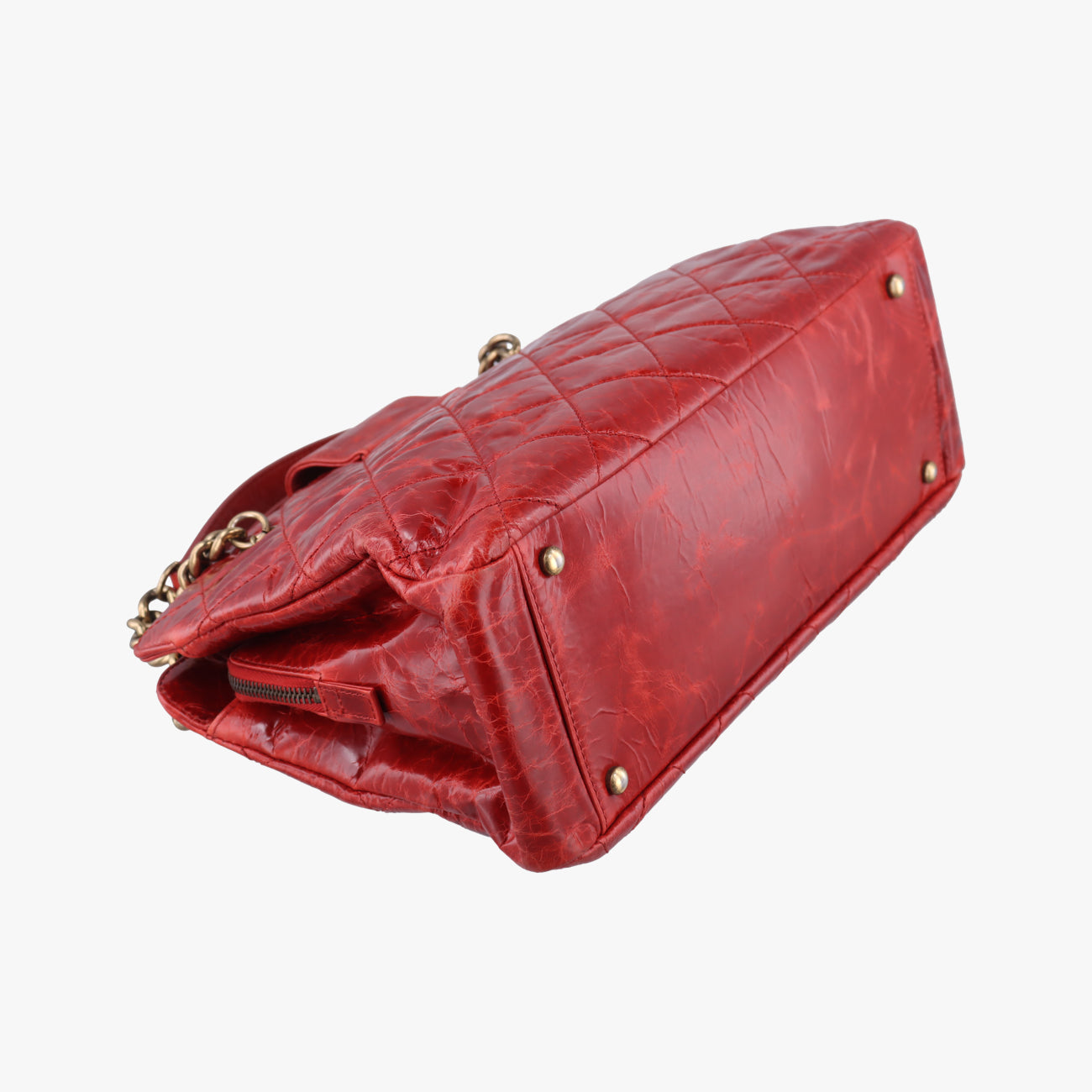 2.55 MatelasseRedLeatherA66817157178212.55 マトラッセレッドレザーA6681715717821