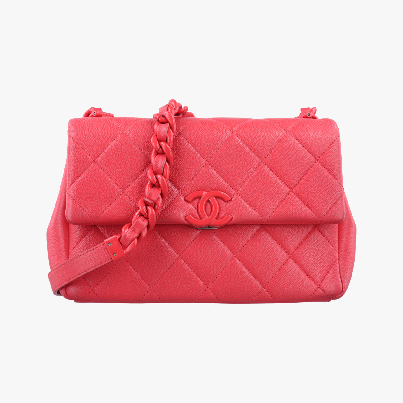 My Everything Flap Red caviar skin 31046880マイ エブリシング フラップ レッド キャビアスキン AS2303 31046880