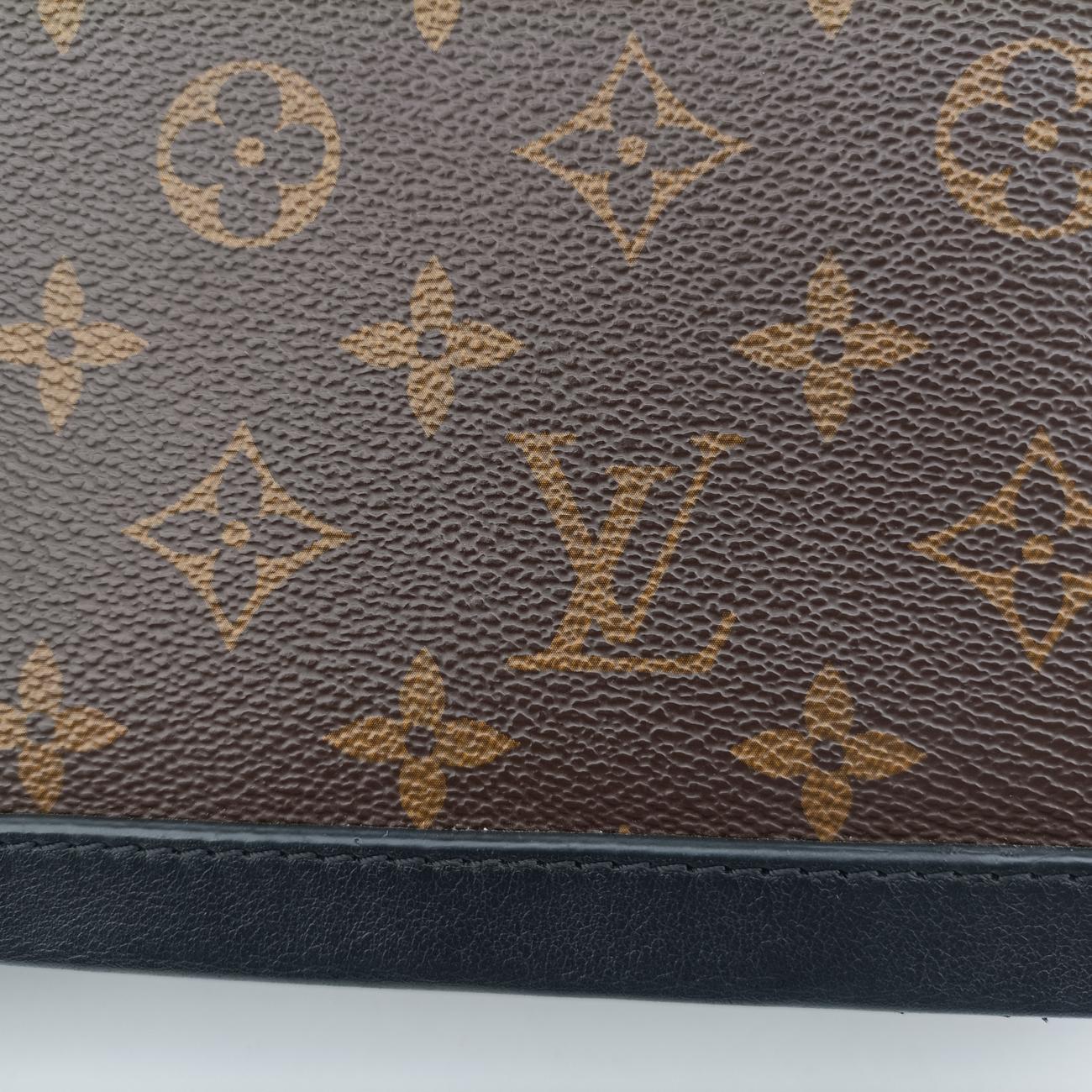 Solar Ray Soft Trunkbrown×blackMonogram Canvas×calf leatherM44478DU2198ソーラーレイ ソフトトランクモノグラム/ブラウン系×ブラックモノグラムキャンバス×カーフレザーM44478DU2198