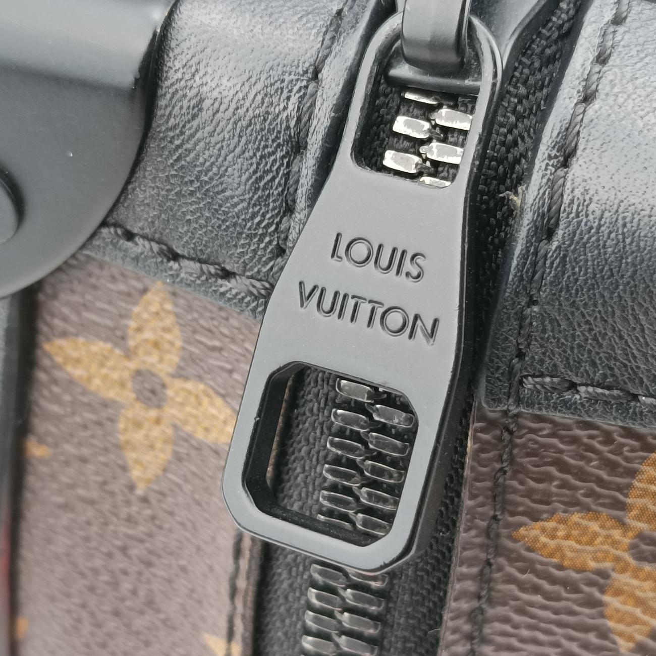 Solar Ray Soft Trunkbrown×blackMonogram Canvas×calf leatherM44478DU2198ソーラーレイ ソフトトランクモノグラム/ブラウン系×ブラックモノグラムキャンバス×カーフレザーM44478DU2198