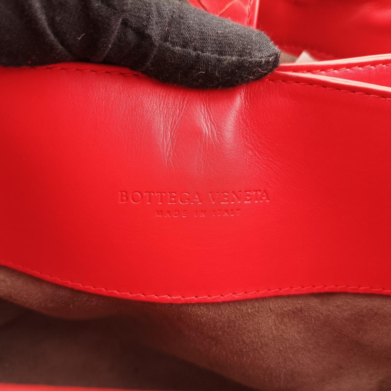 Roma IntrecciatoRedlambskinB05515147Sローマ イントレチャートレッドラムスキンB05515147S