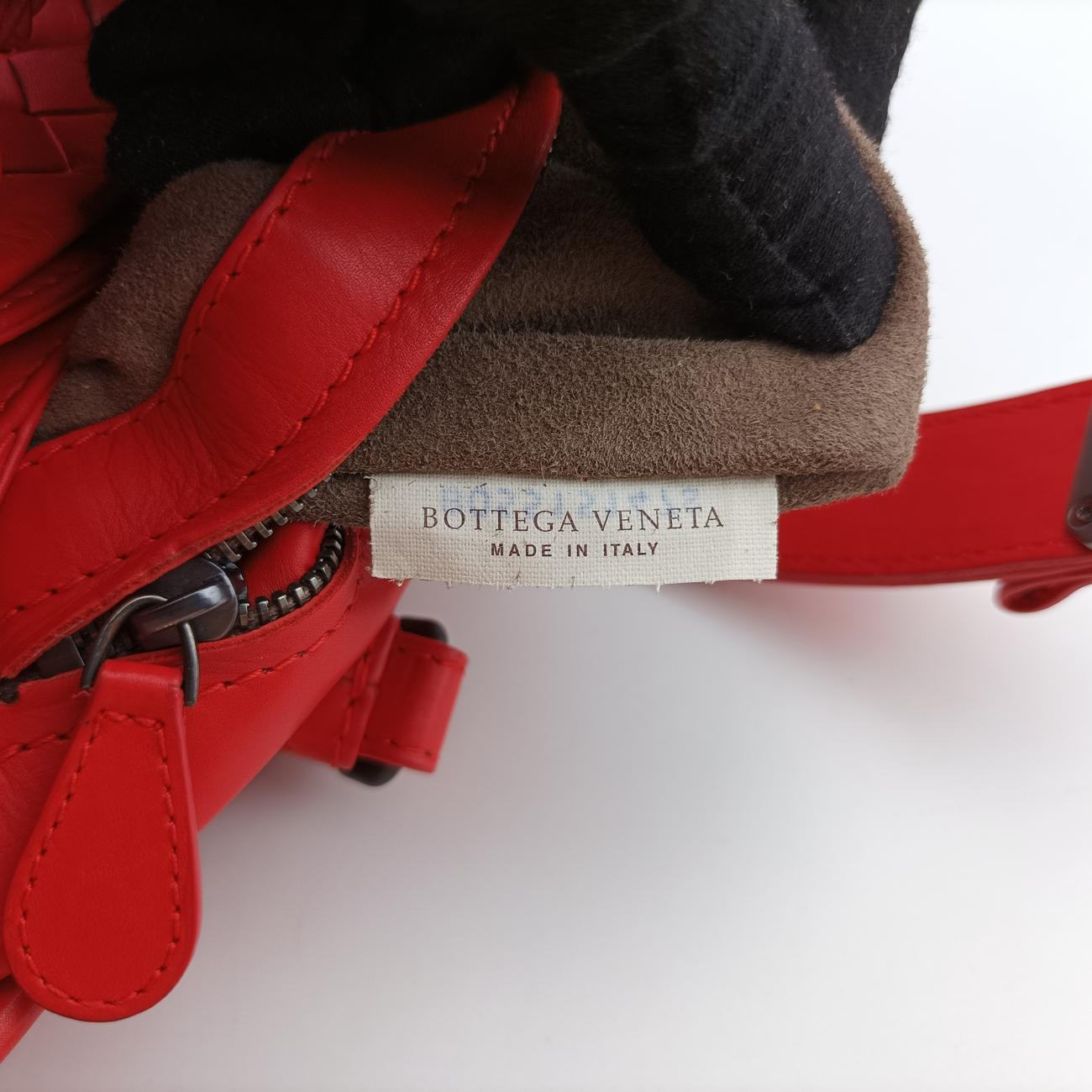 Roma IntrecciatoRedlambskinB05515147Sローマ イントレチャートレッドラムスキンB05515147S