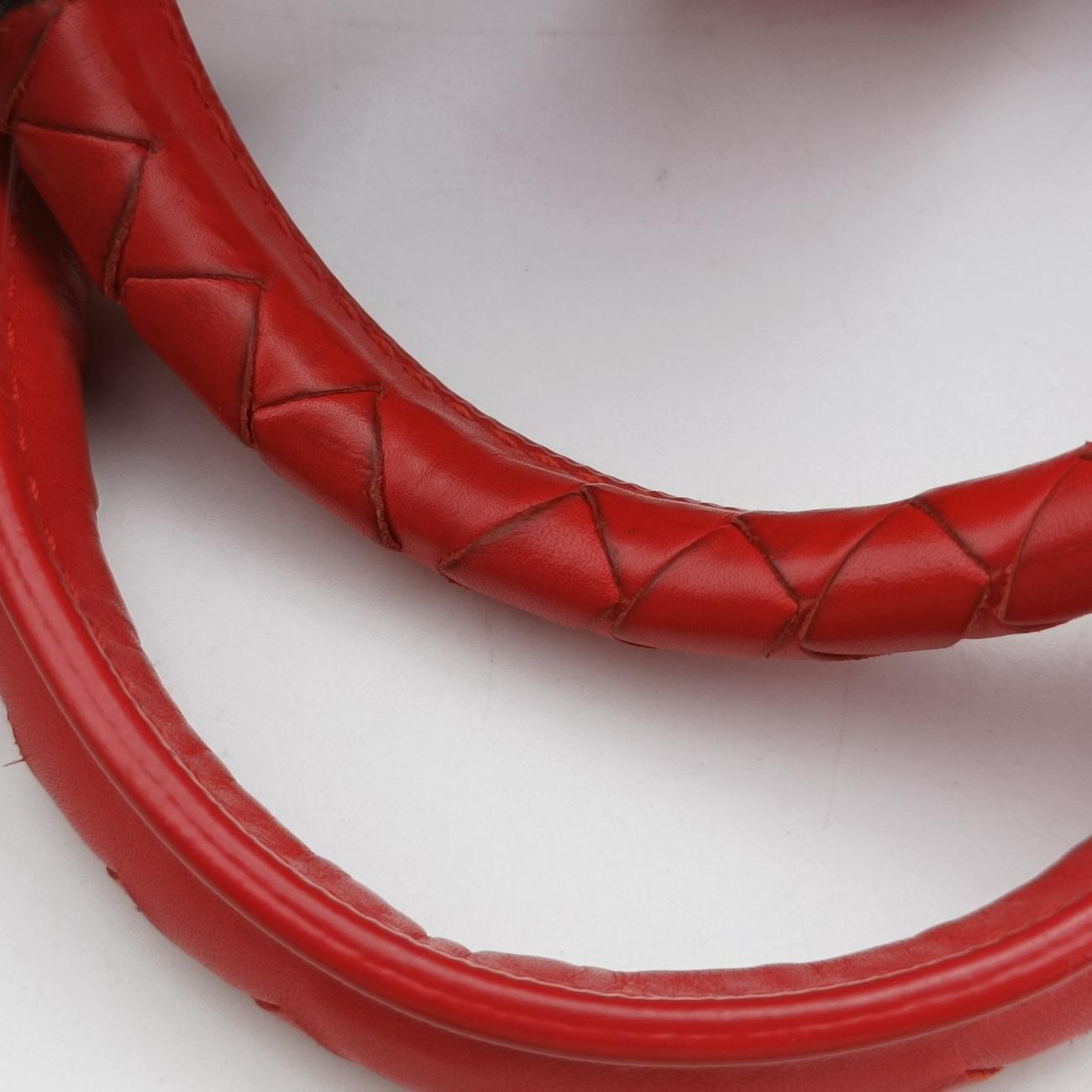 Roma IntrecciatoRedlambskinB05515147Sローマ イントレチャートレッドラムスキンB05515147S